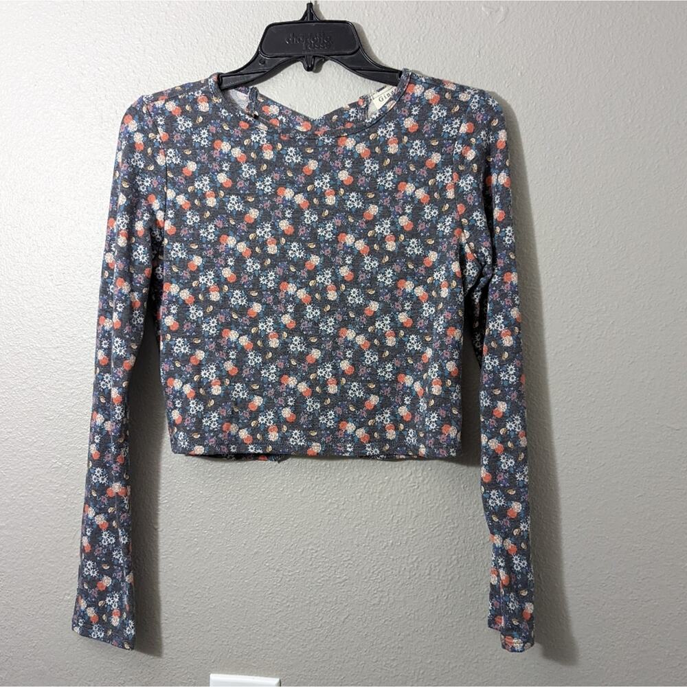 Ginger G Floral Print Long Sleeve
